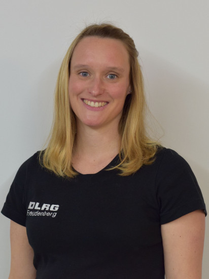 Technische Leiterin Rettungsschwimmen: Christina Wolz